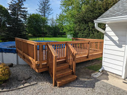 Deck Staining - Cedar