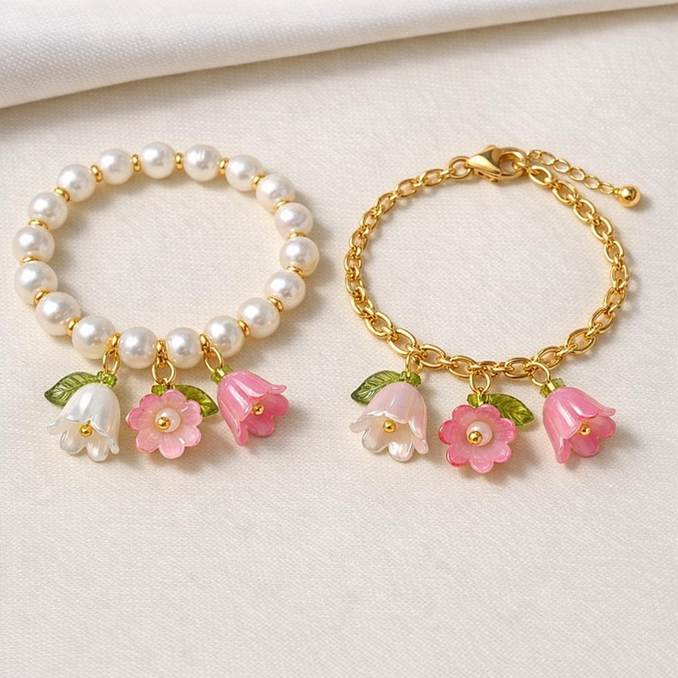 Delicate Floral Bracelet