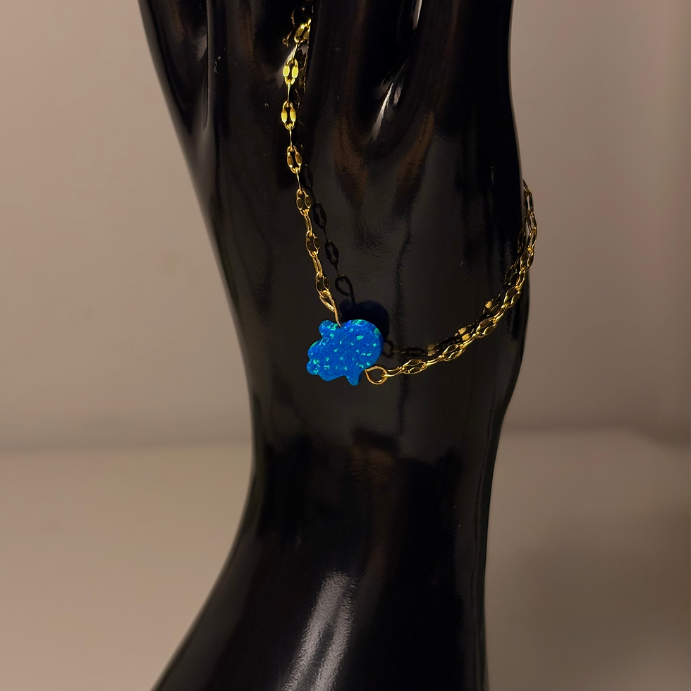 Thumbnail: Opal Hand Bracelet 