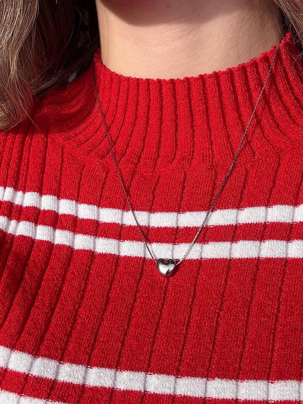 Thumbnail: Dainty Heart Necklace 