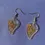 Thumbnail: Gold Leaf Resin Earrings 