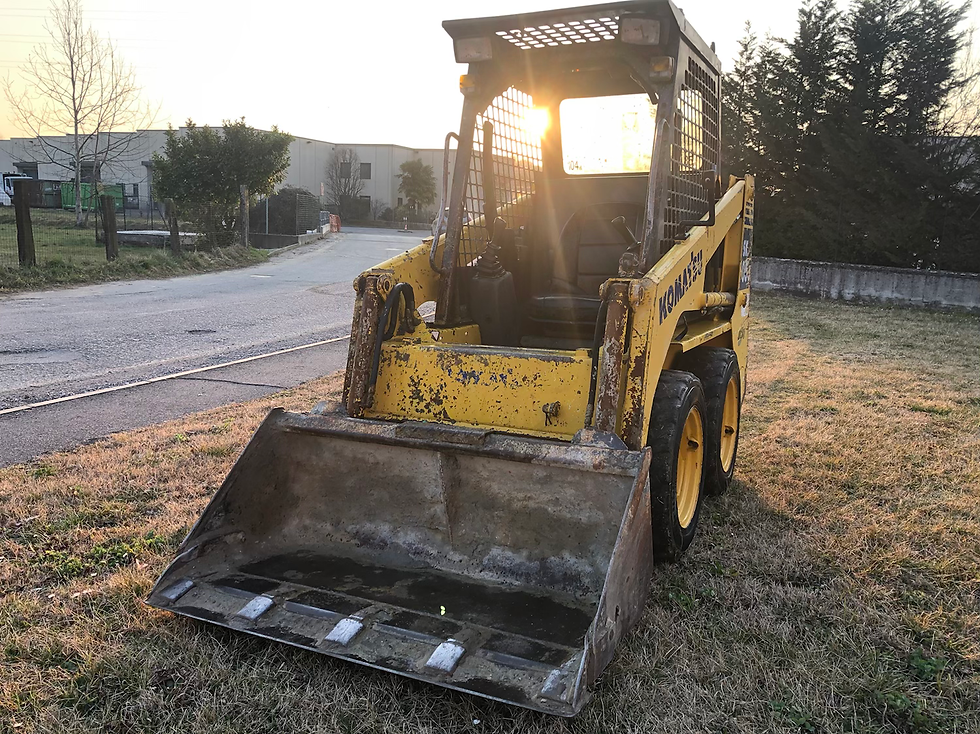 Miniatura: Minipala KOMATSU SK05J targata joistik (VENDUTO)