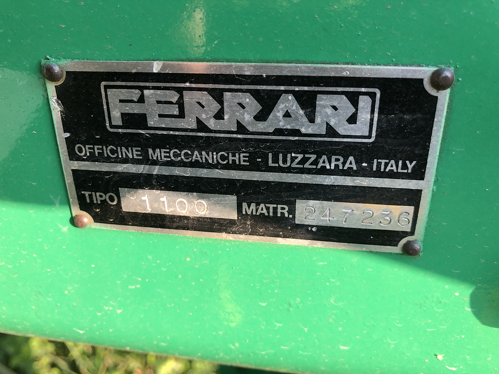 Thumbnail: USED - FERRARI 1100 FARM TRACTOR