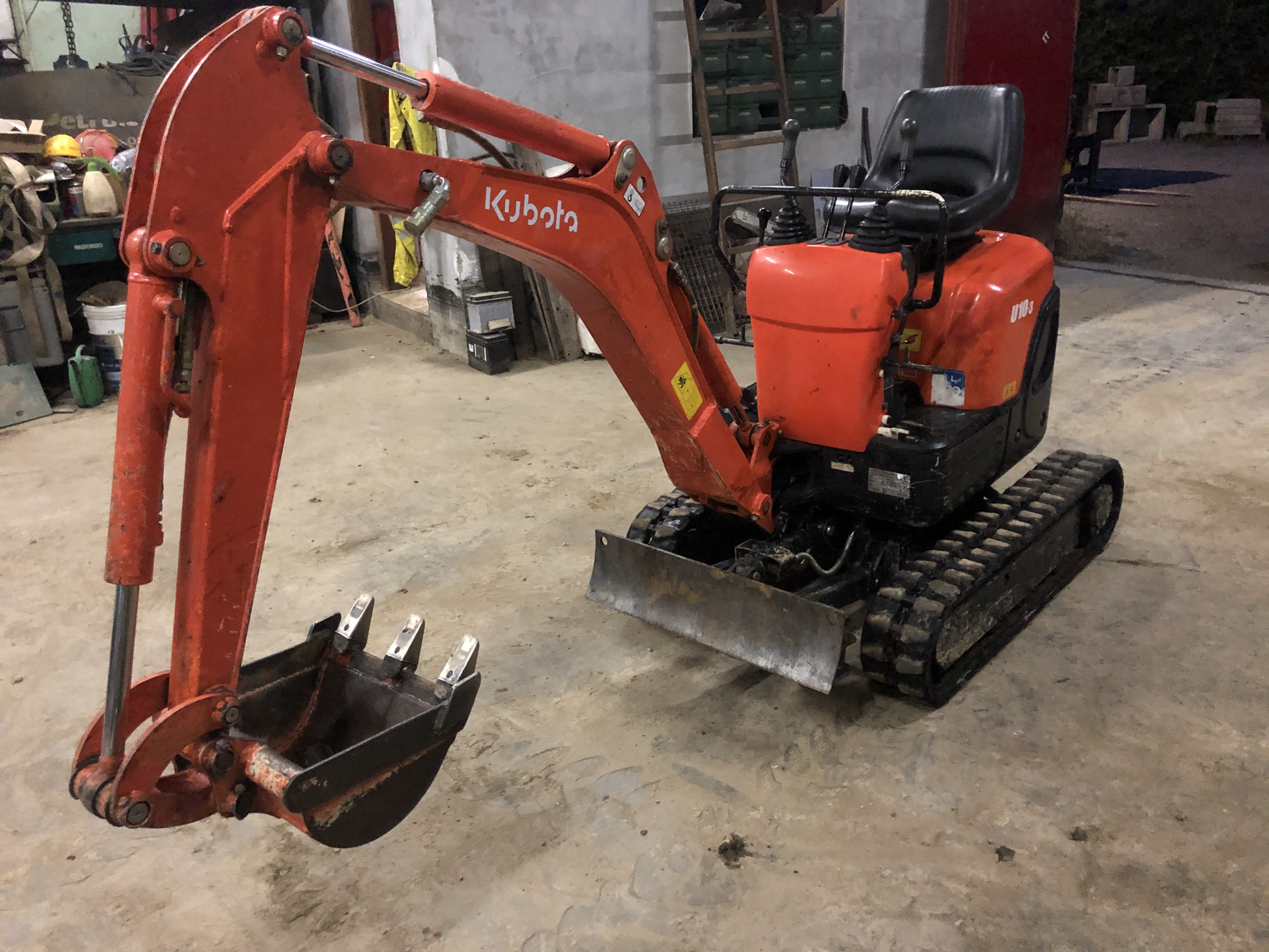 USED - KUBOTA U10 / 3 MICRO EXCAVATOR