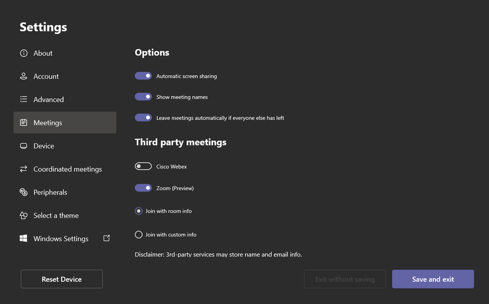 Join a Microsoft Teams or Zoom Meeting from your Boardroom