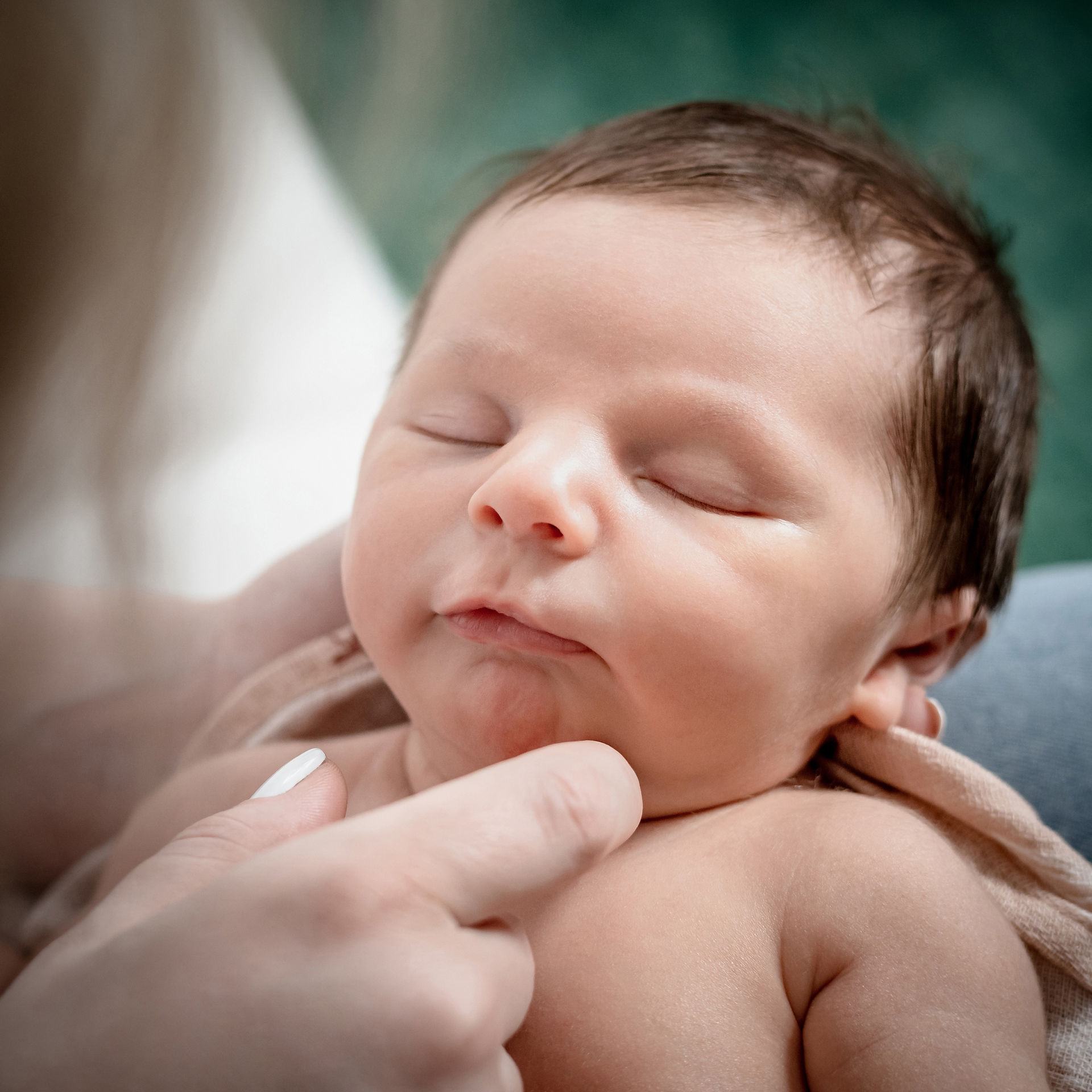 Liebevolle Babyfotos Berlin Zuhause