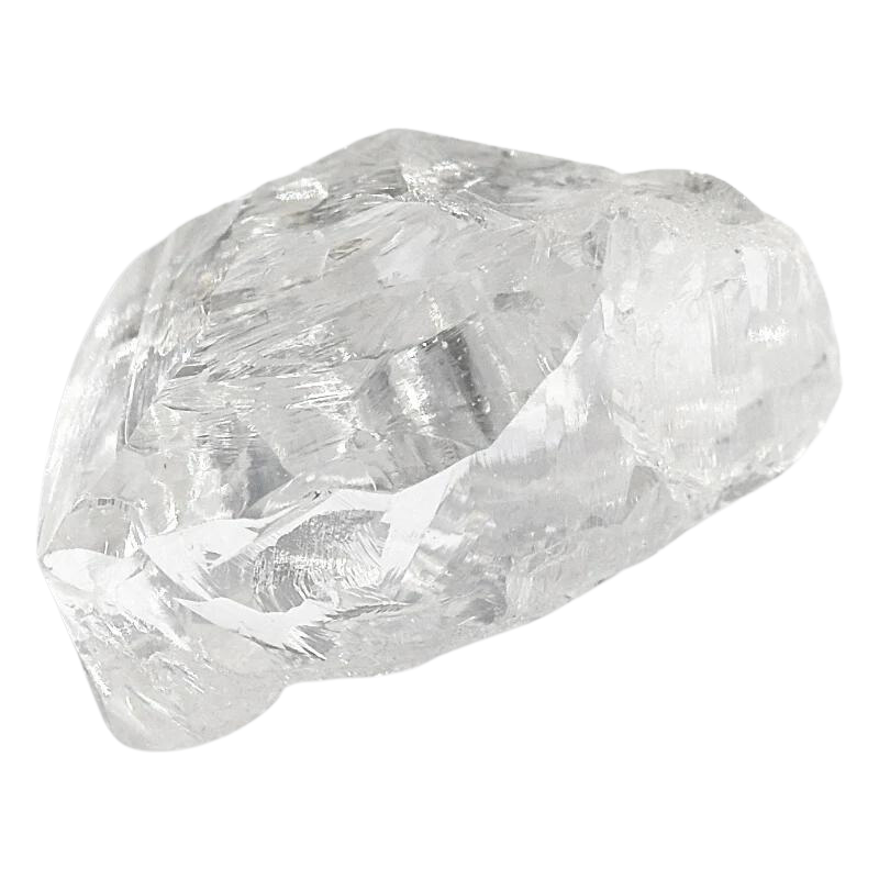 1.5 CARAT LIGHT FILLED AND GEMMY FREEFORM ROUGH DIAMOND