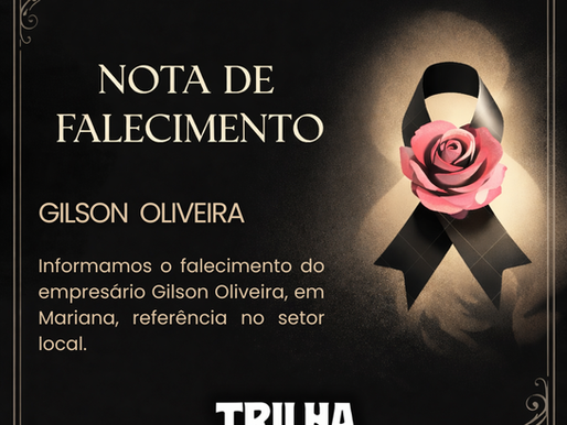 Mariana se despede do empresário Gilson Oliveira