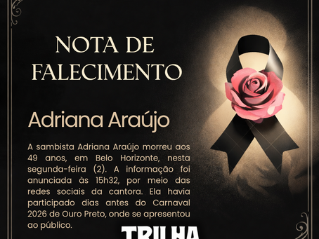 Sambista Adriana Araújo morre aos 49 anos em Belo Horizonte após aneurisma cerebral