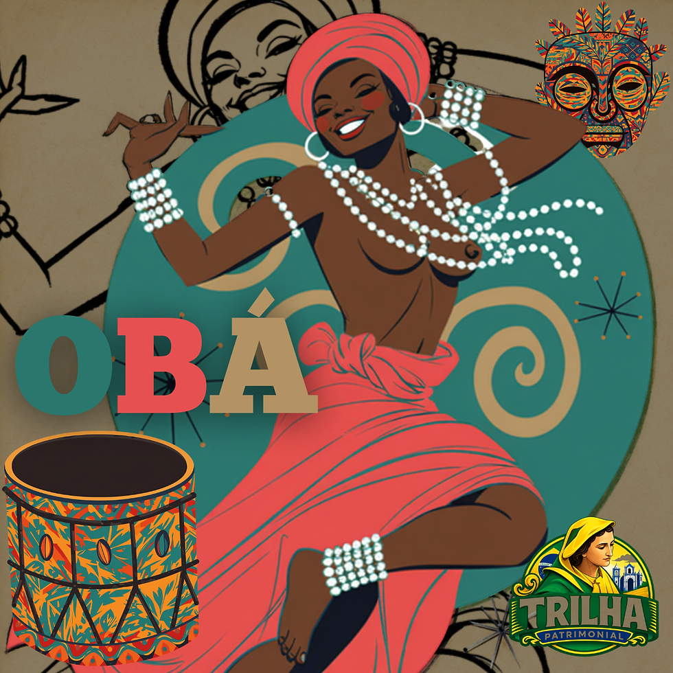 Arte gerada e criada por William Santos, inspirada na estética ilustrativa e na valorização da cultura afro-brasileira. A imagem apresenta uma interpretação artística produzida para fins culturais e visuais.