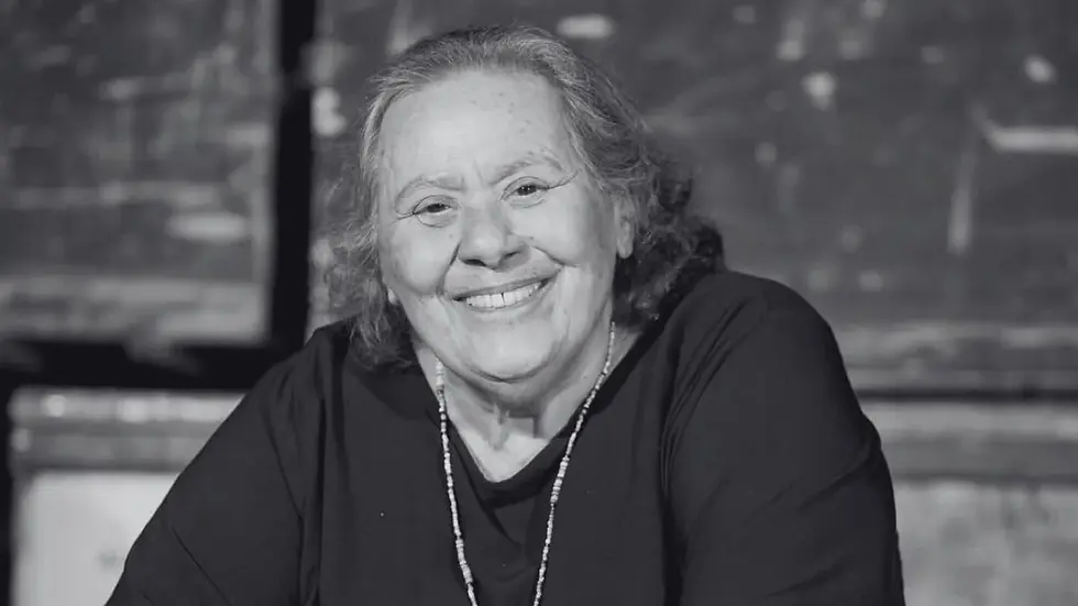 Teuda Bara morreu em Belo Horizonte. A atriz completaria 85 anos no próximo dia 1º de janeiro. (Reprodução/Redes Sociais)