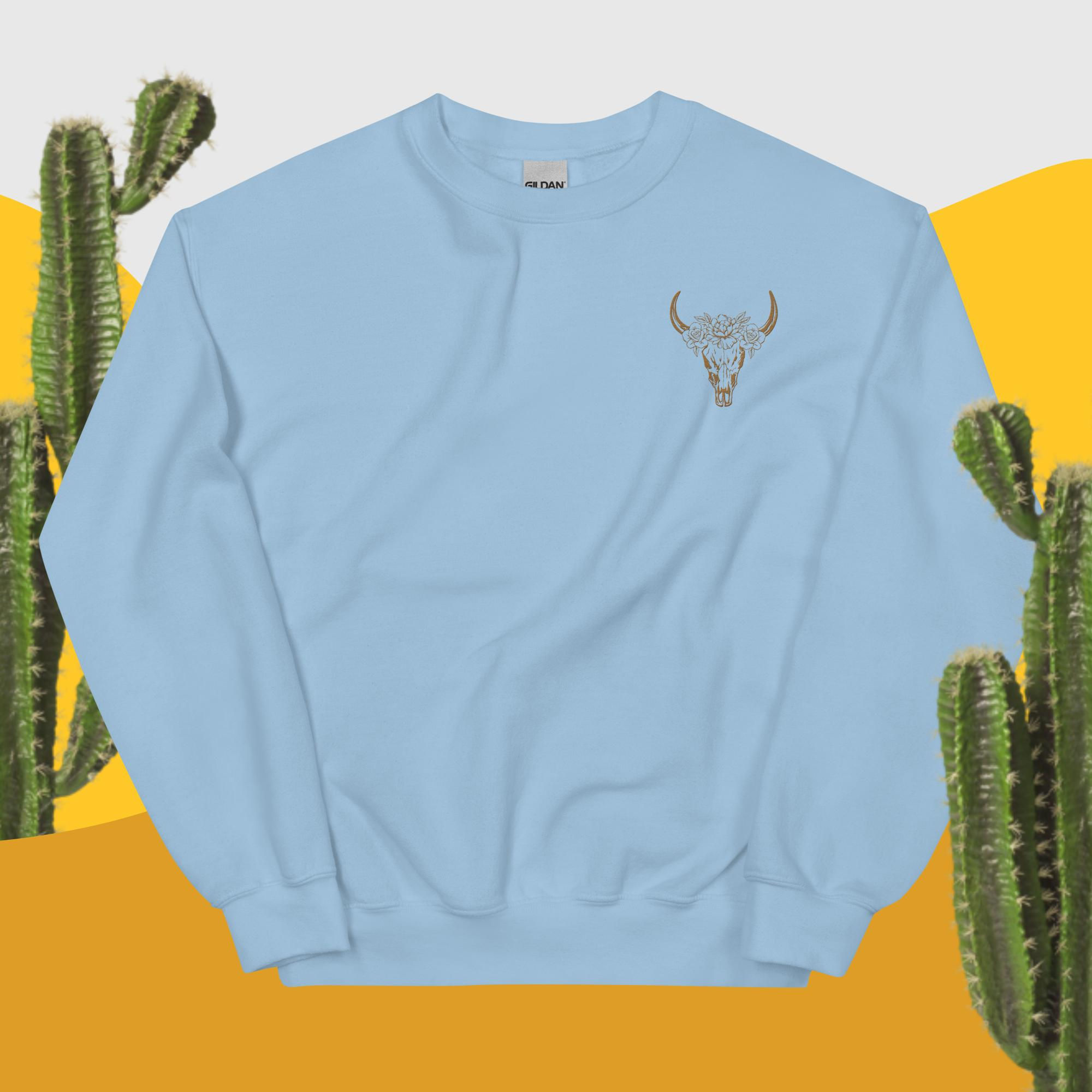Get the Look: Floral Steer Head Crewneck