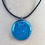 Thumbnail: Out of the Clear Blue Sky Glass Pendant