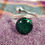 Thumbnail: Glittering Green Dichroic Glass Ring