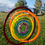 Thumbnail: Rainbow Rings Glass Spinner Art