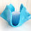 Thumbnail: Iridescent Sky Blue Candle Holder