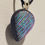 Thumbnail: Silver Blue & Pink Dichroic Glass Pendant