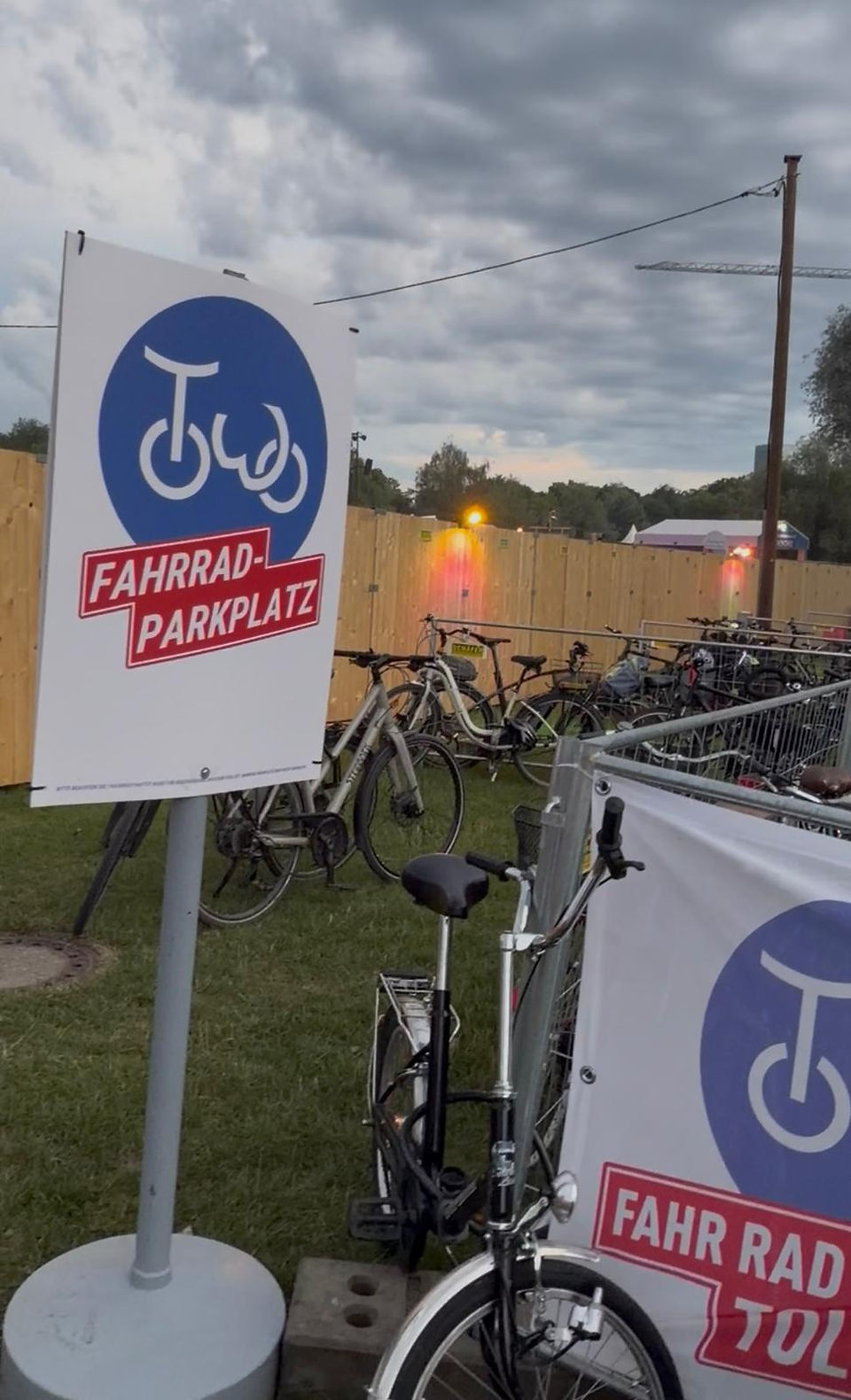 Fahrradparkplatz