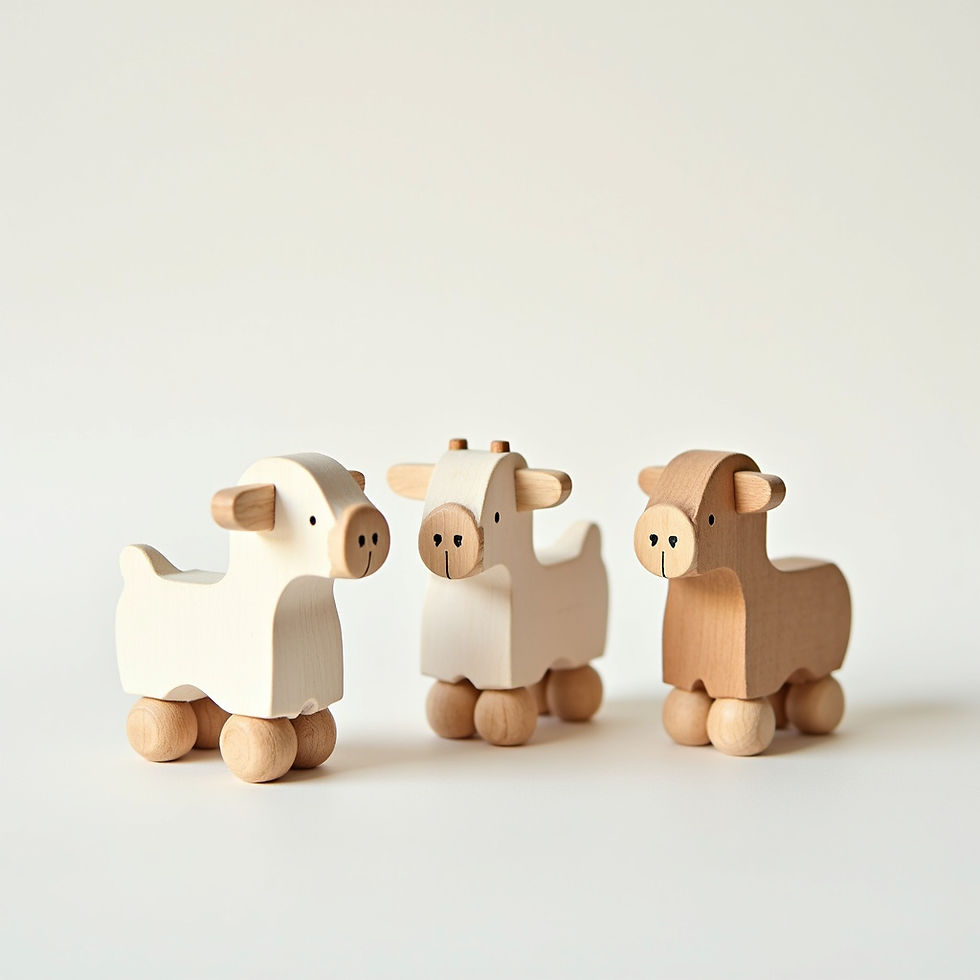 Wooden Farm Animals