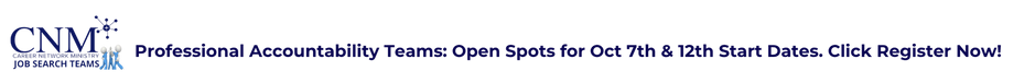 Streaming banner for Job Search Teams