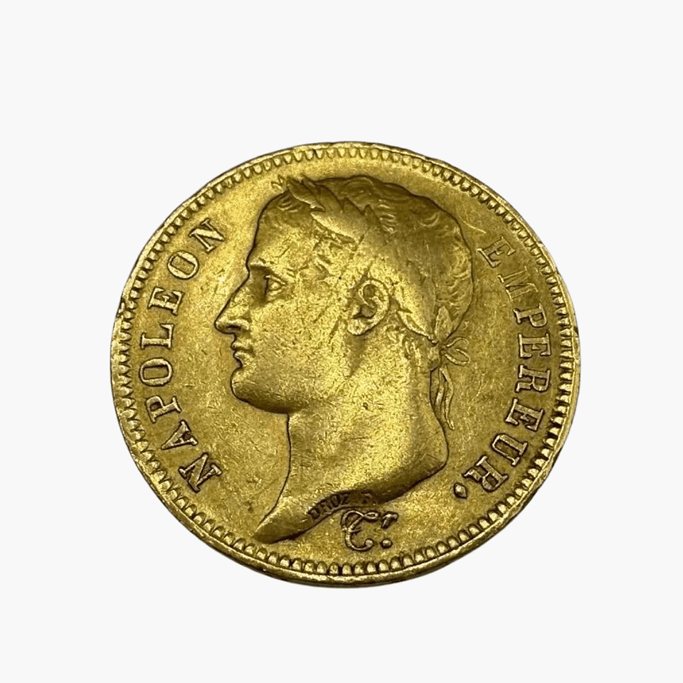 Lot n°34 - Une pièce de 40 francs, Napoléon Empereur, 1811