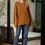 Thumbnail: CABLE KNIT LONG SLEEVE SWEATER