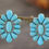 Thumbnail: VINTAGE INSPIRED STUD EARRINGS
