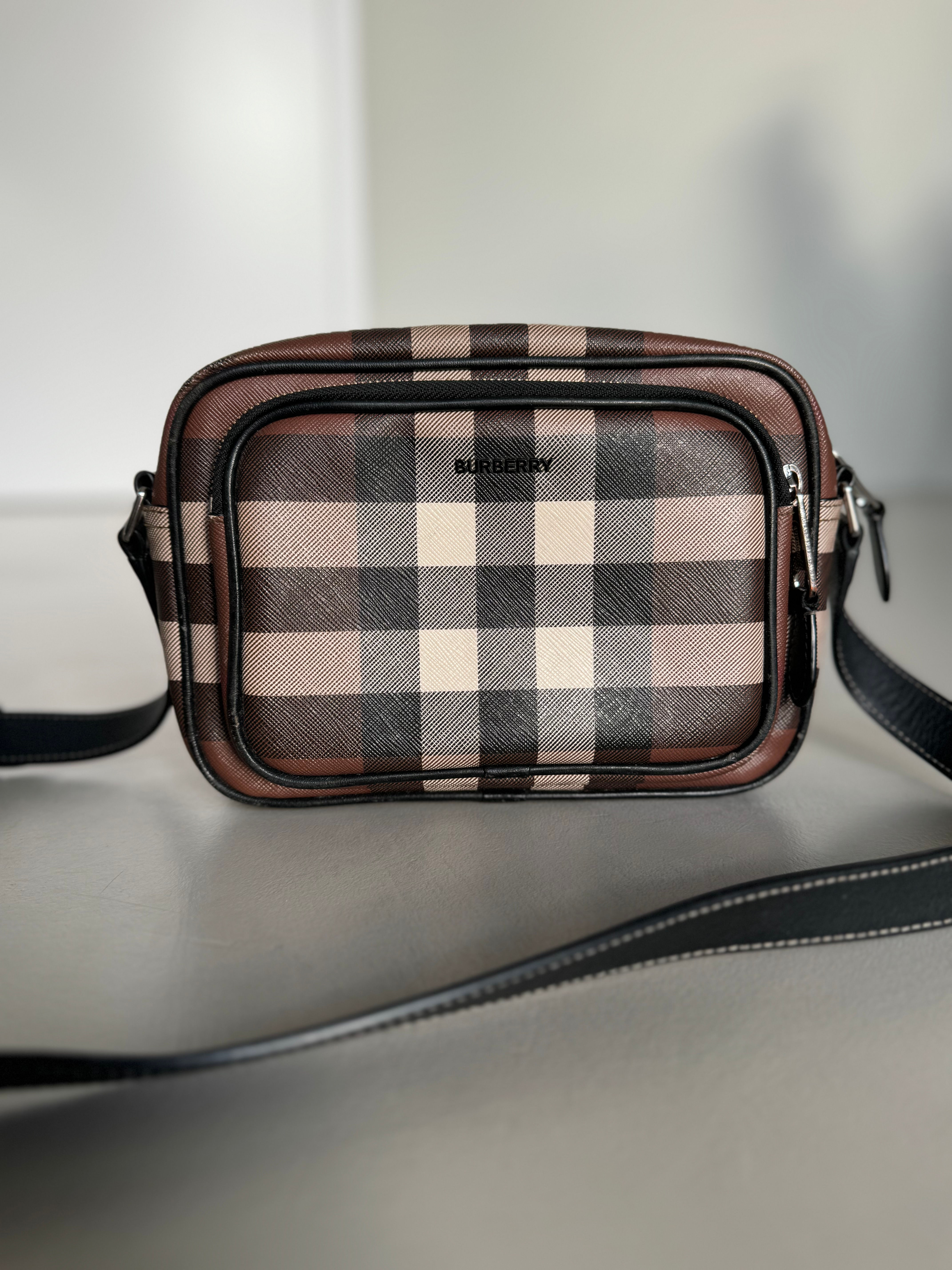 Burberry Nova Check Camera Bag
