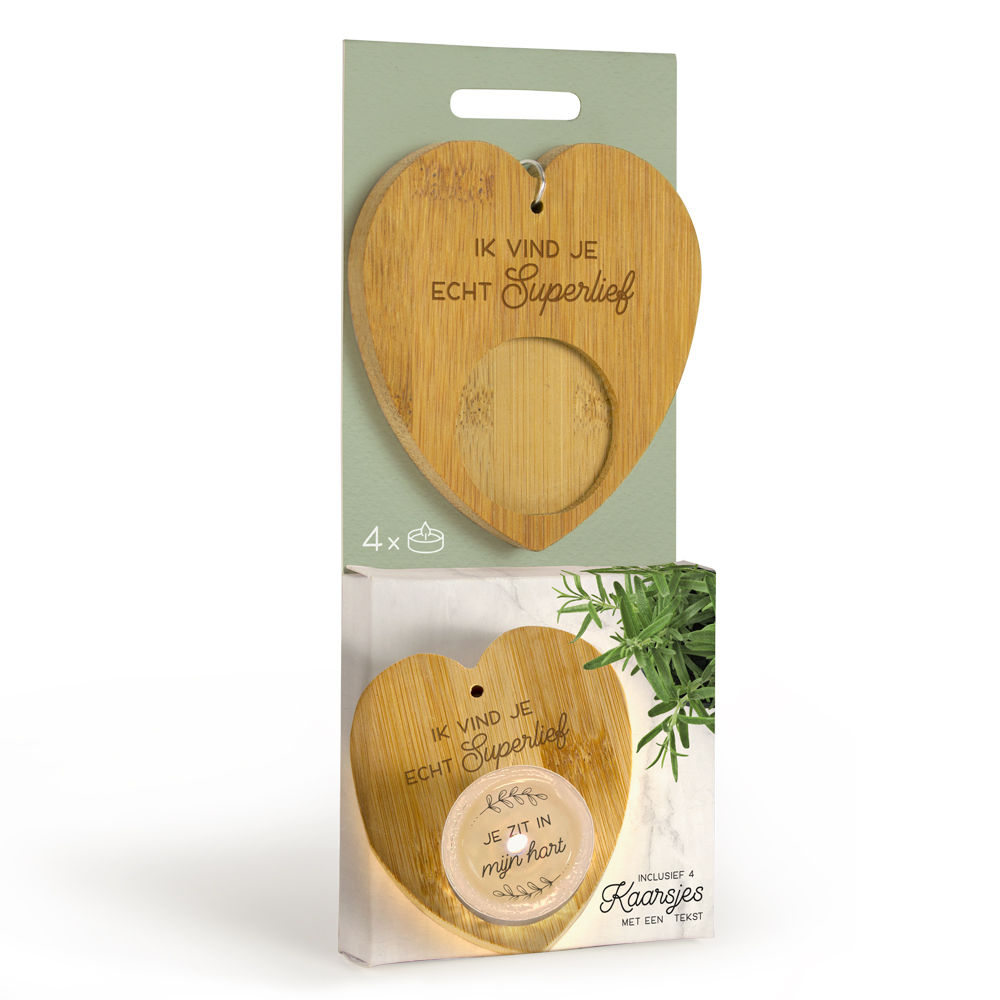 Verrassingskaarsje ik vind je lief