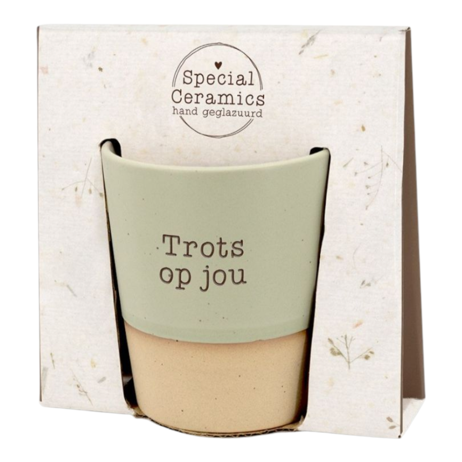 Special ceramics trots op jou