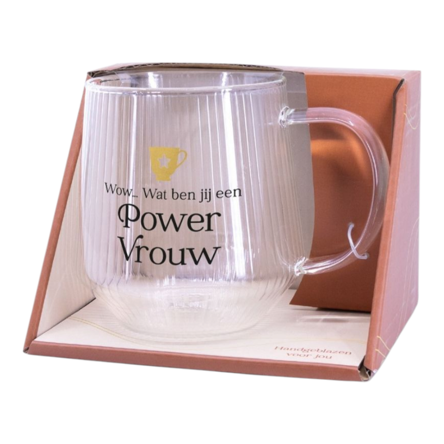 Thee glas powervrouw