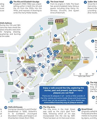 Wells Plaque Trail Map
