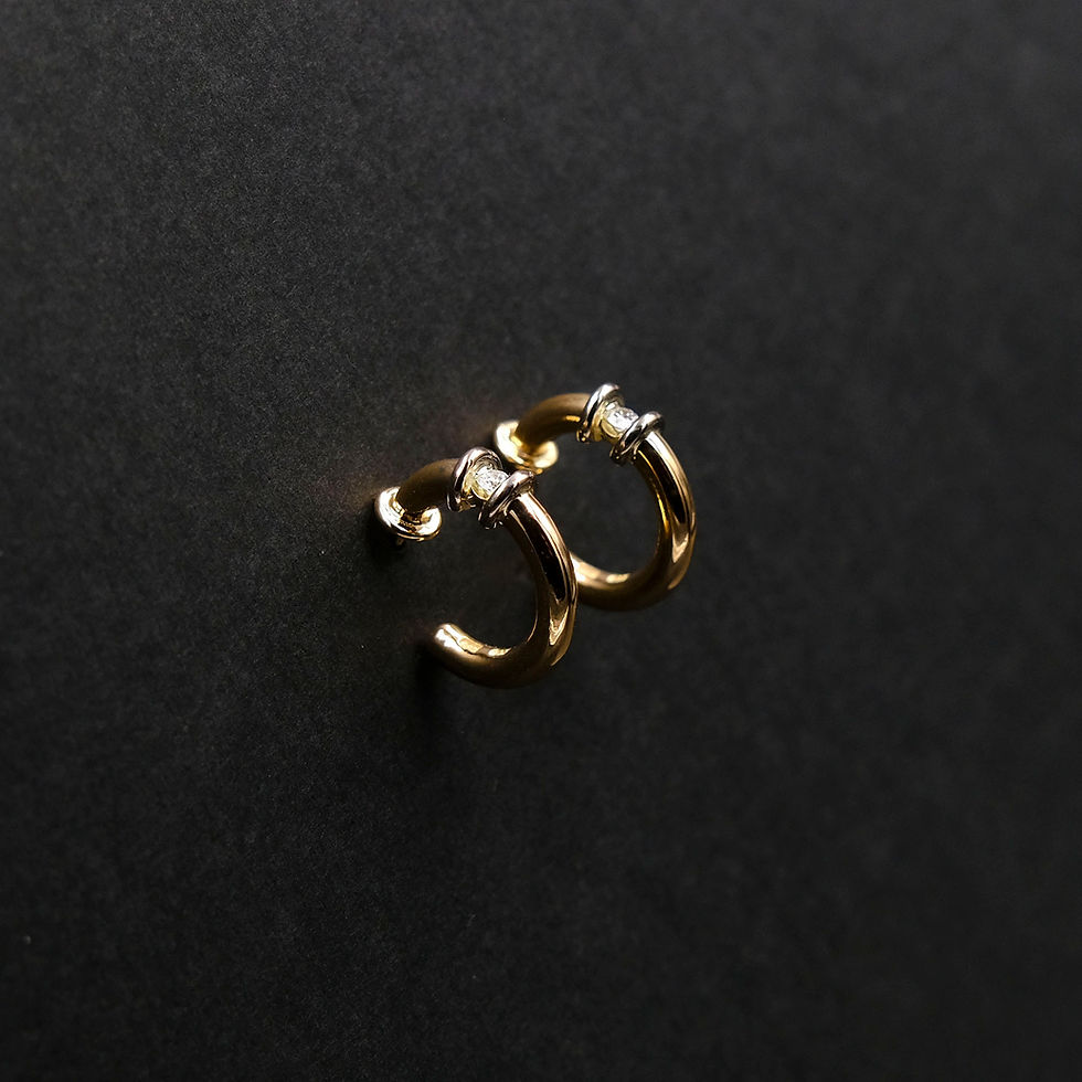 Miniaturebillede: Creol øreringe