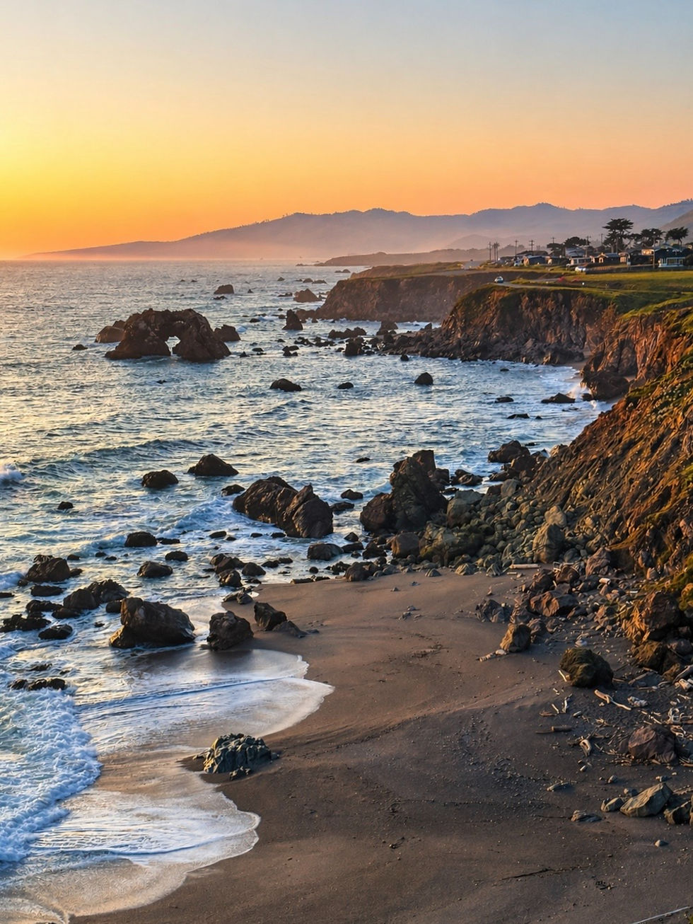 Sonoma Coast State Park, Arched Rock Overlook