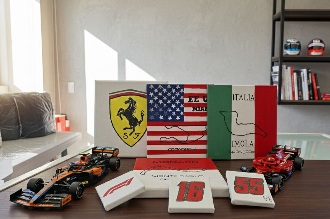 Cuadros personalizados F1