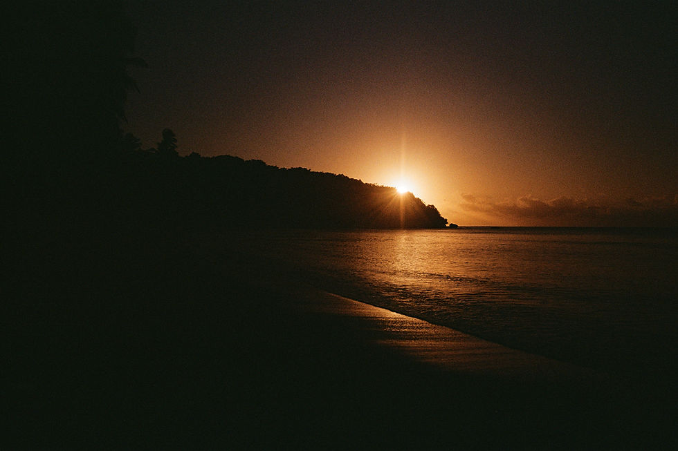 Sunset Kadavu Island Fiji