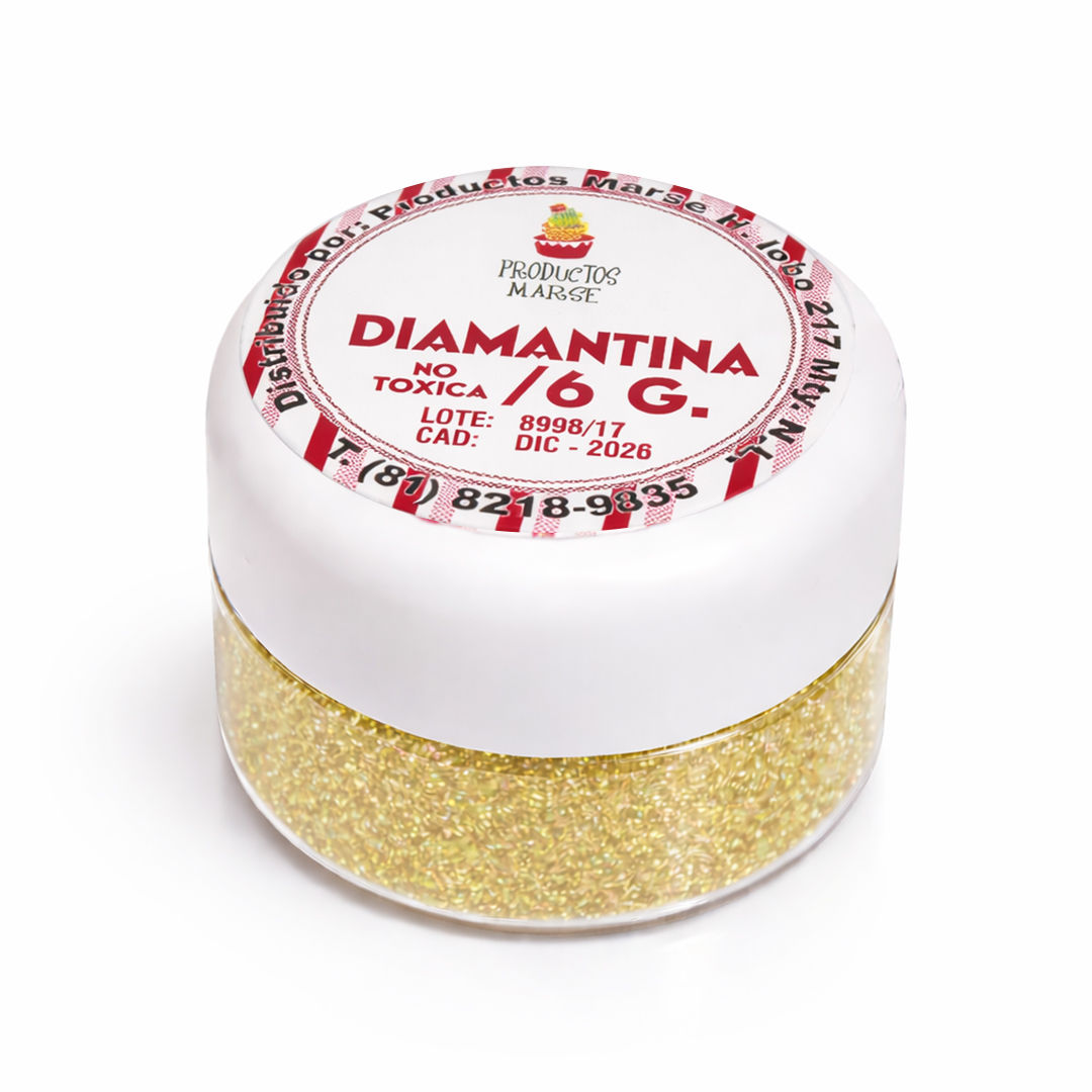 Diamantina Oro Claro - 1pza