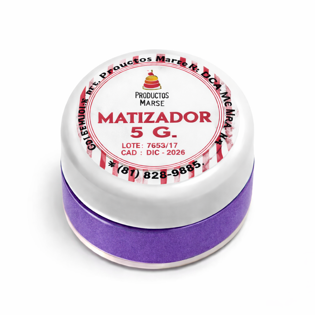Matizador Mate - Morado - 1pza 5gr