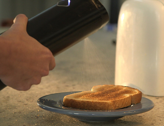 The super cool beim butter spray