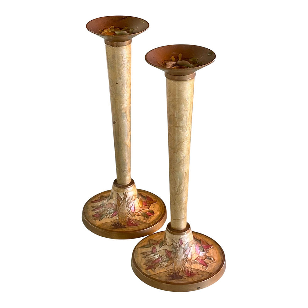 Miniatura: Candelabros Art Deco Circa 1.940.