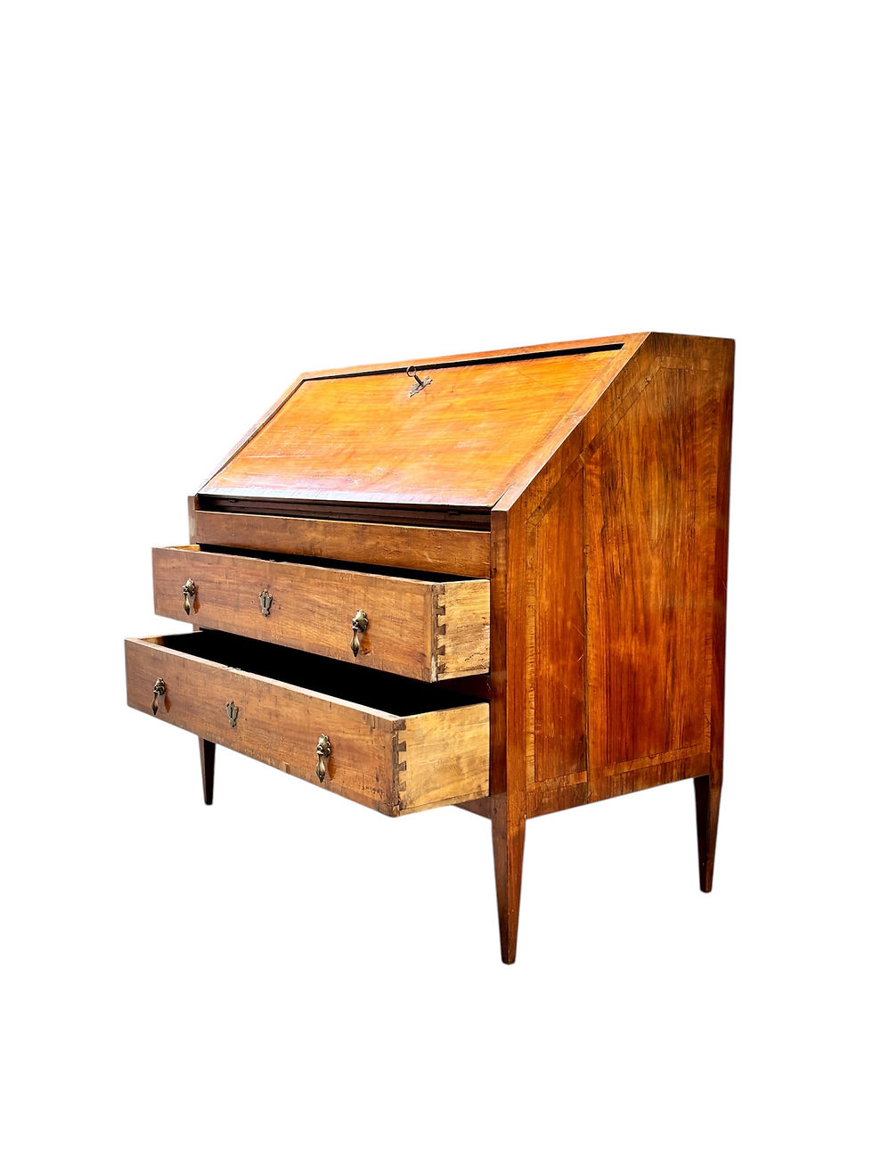 Miniatura: Cómoda/secreter italiana Circa 1.780.