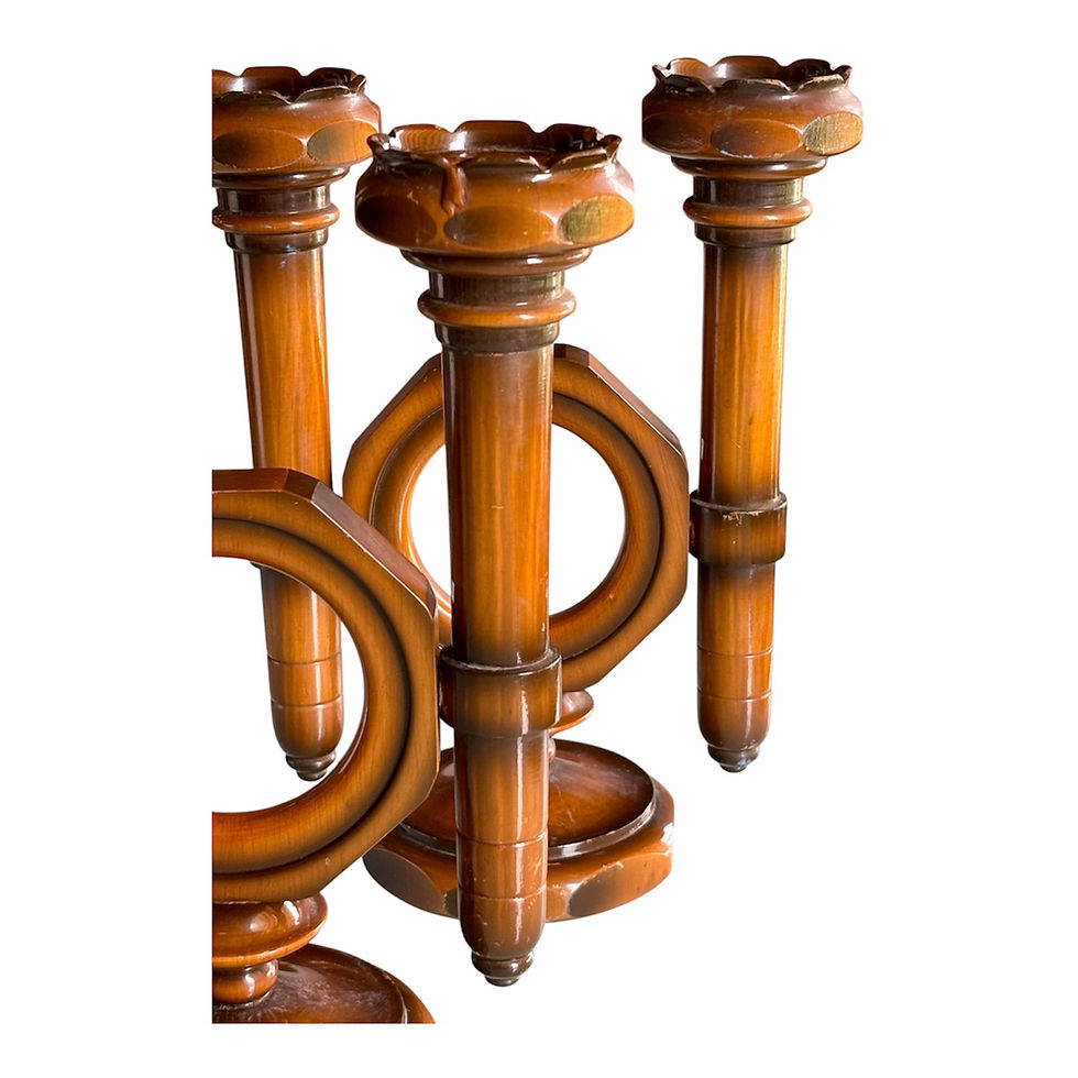 Miniatura: Candelabros decorativos Circa 1.970.