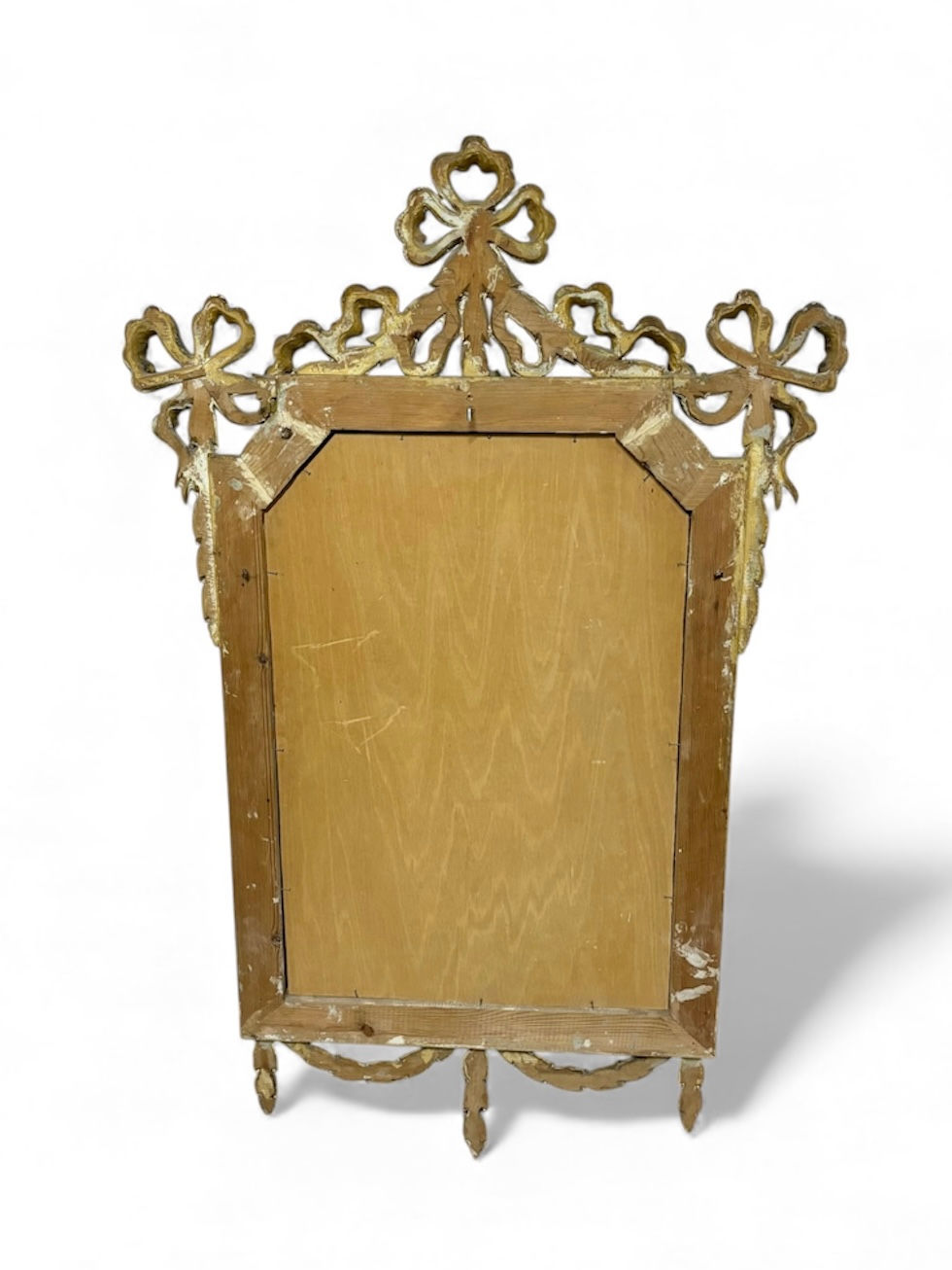 Miniatura: Espejo de estilo Luis XVI Circa 1.900.