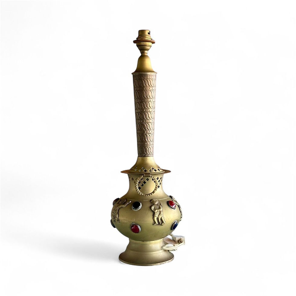 Miniatura: Lámpara oriental Circa 1.960.