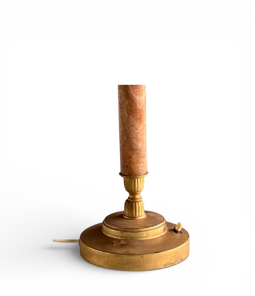 Miniatura: Lámpara Art Decó Circa 1.930.