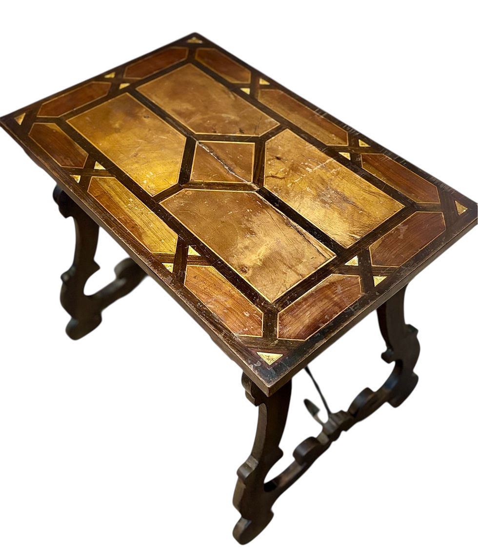 Miniatura: Mesa auxiliar barroca Circa 1.880.