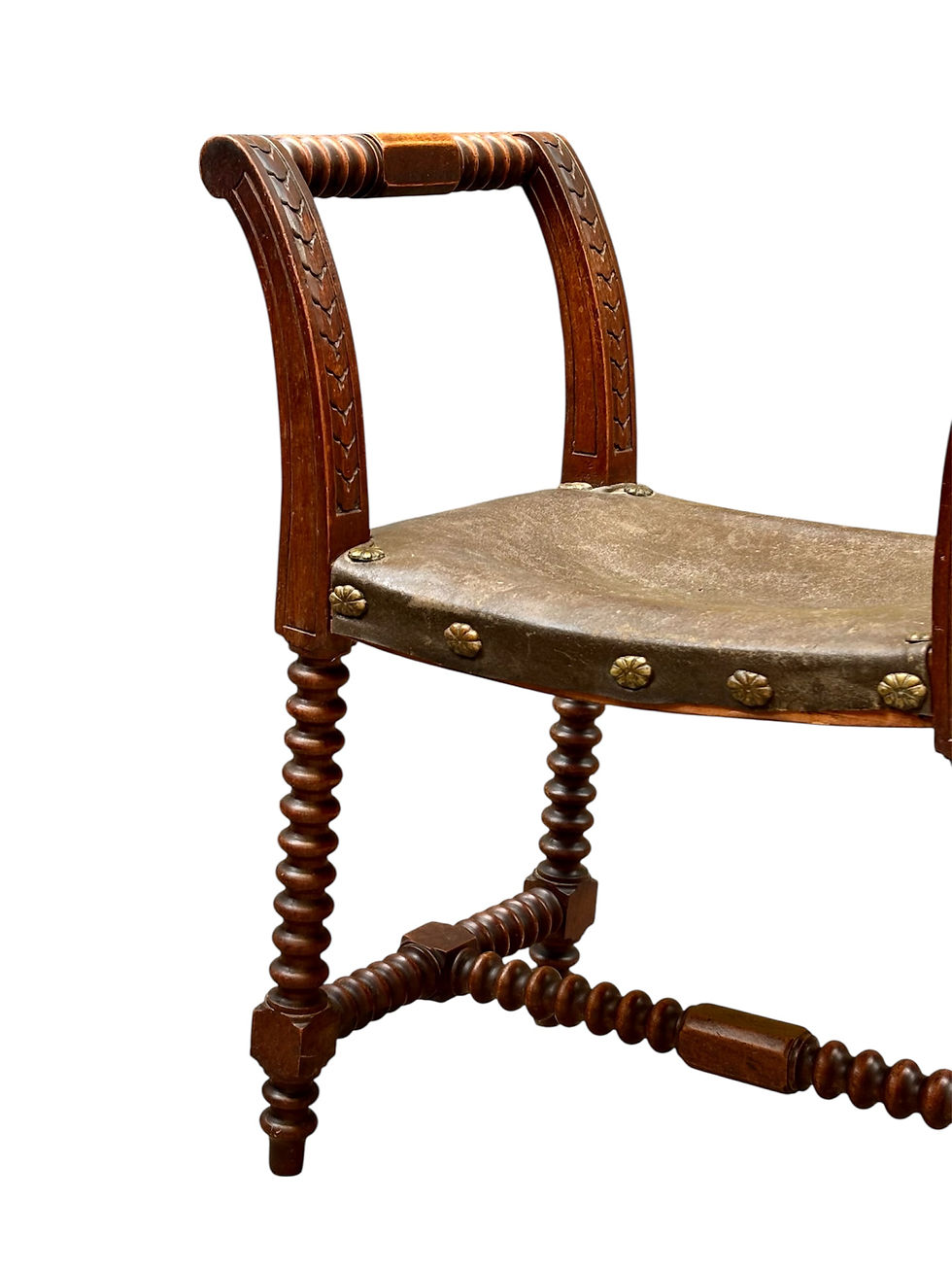 Miniatura: Silla colonial española Circa 1.890.