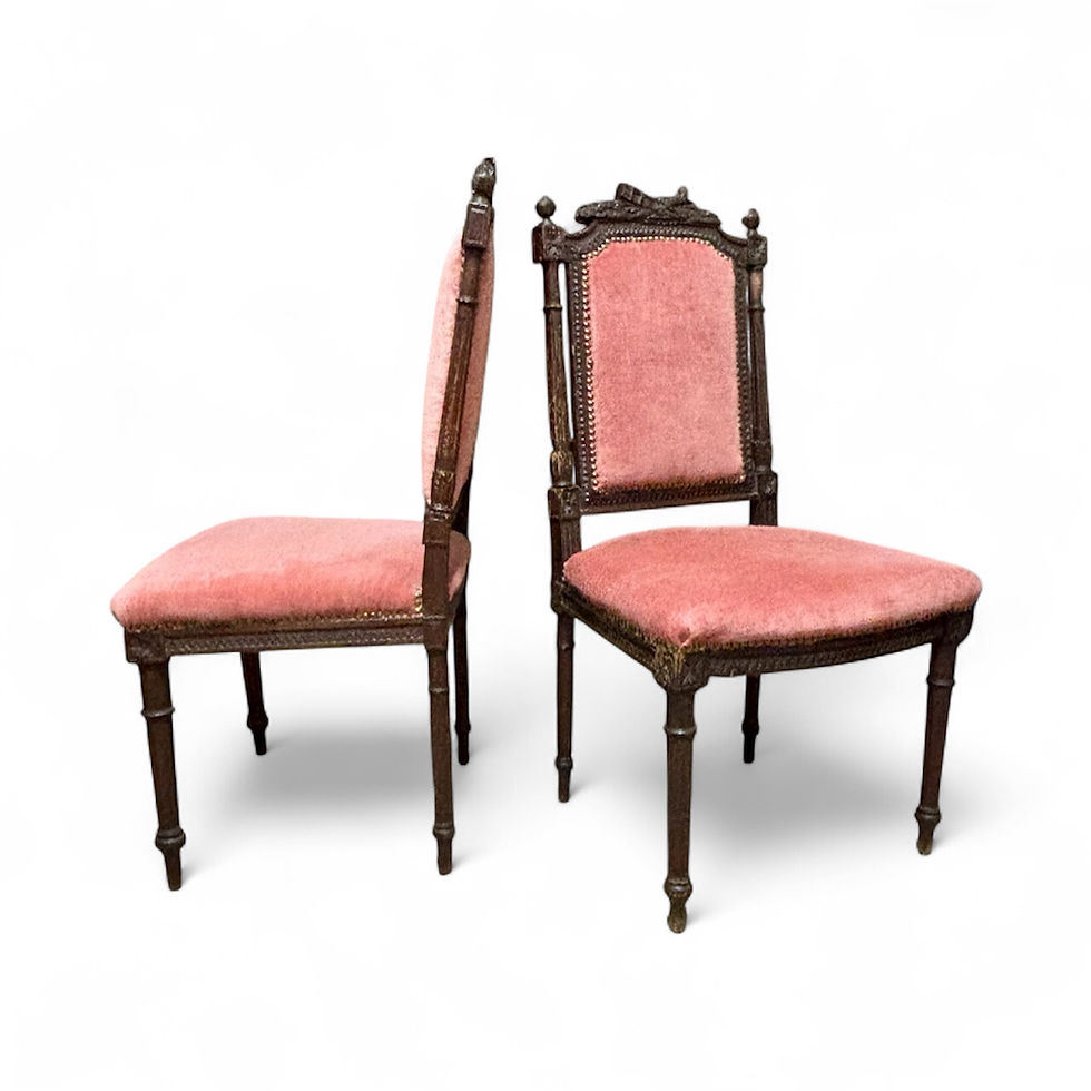 Miniatura: Sillas italianas Circa 1.850.