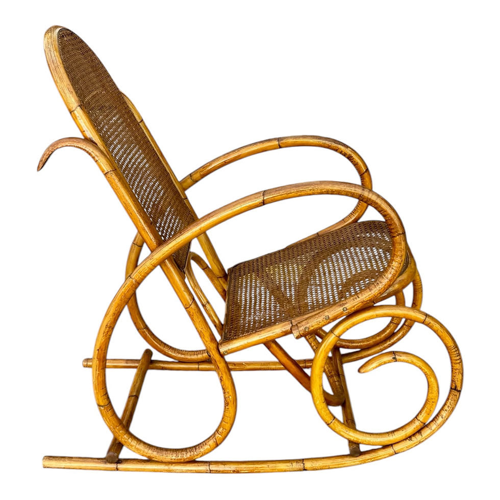 Miniatura: Mecedora Thonet Circa 1.920.
