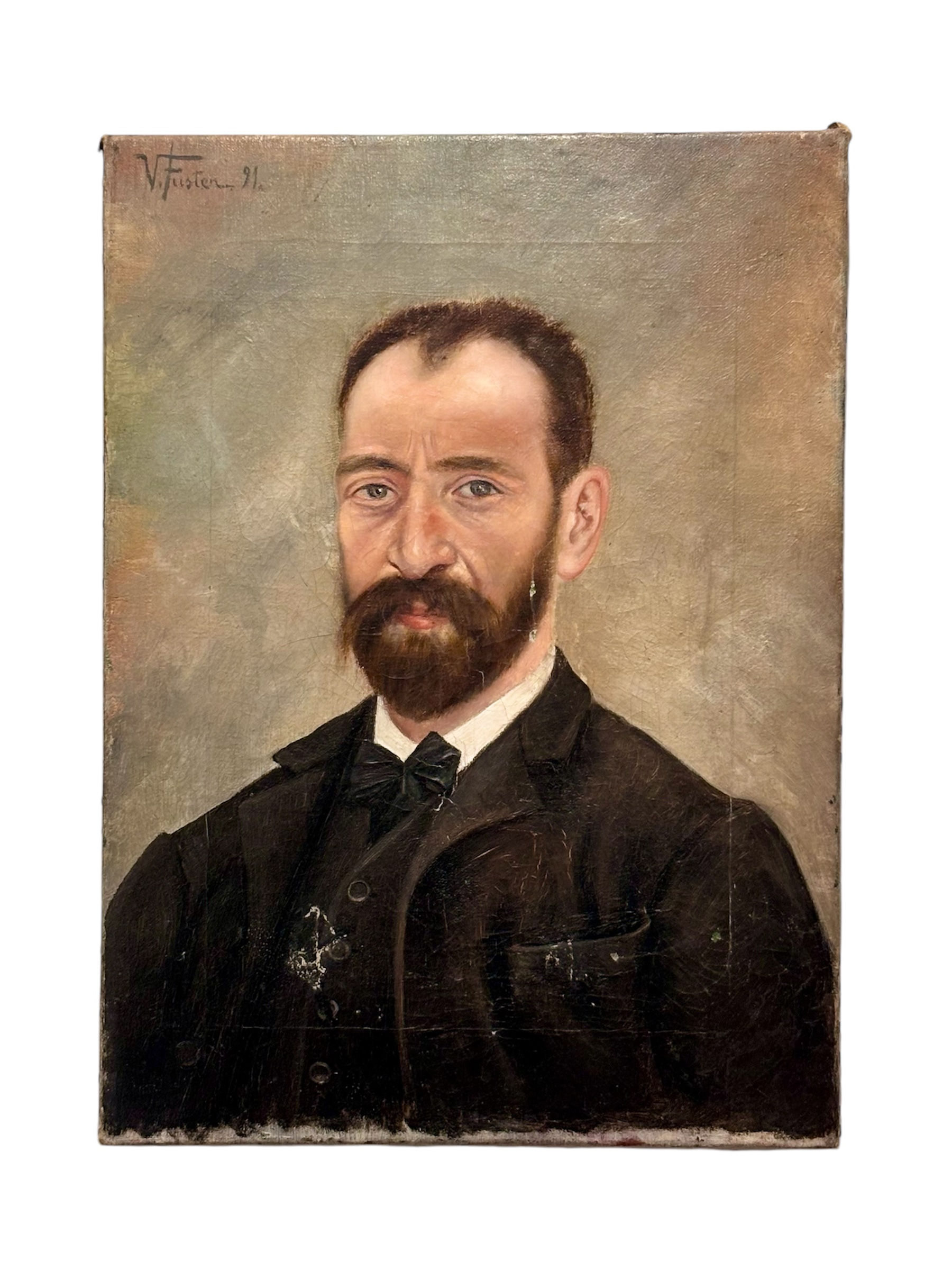 Retrato masculino Circa 1.890.